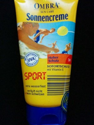 Ombra Sonnencreme Sport extra wasserfest