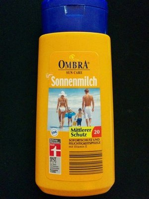 Ombra Sonnenmilch mittlerer Schutz