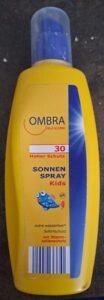OMBRA suncare Sonnen Spray Kids