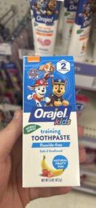 Orajel Training Toothpaste