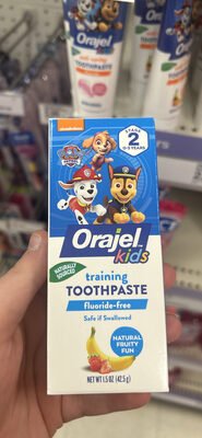 Orajel Training Toothpaste