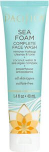 Pacifica Travel Size Sea Foam Complete Face Wash