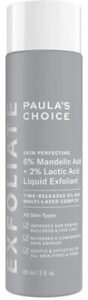 Paula’s Choice Skin Perfecting 6% Mandelic Acid + 2% Lactic Acid Liquid Exfoliant