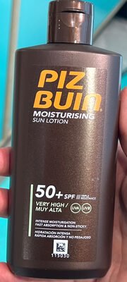 Piz Buin Fuktighetsgivende solkrem, SPF50