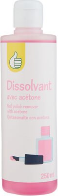 Pouce Dissolvant avec acétone