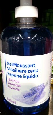 Produits Blancs Gel moussant Lavande