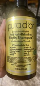 pura d’or Anti Hair-Thinning Biotin Shampoo