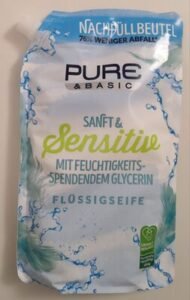 Pure & Basic, Serpol-Cosmetics Flüssigseife Sanft & Sensitiv Nachfüllbeutel