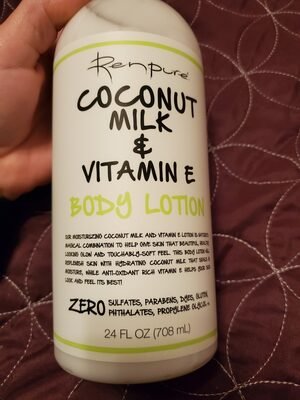 Renpure Coconut milk & vitamin E body lotion