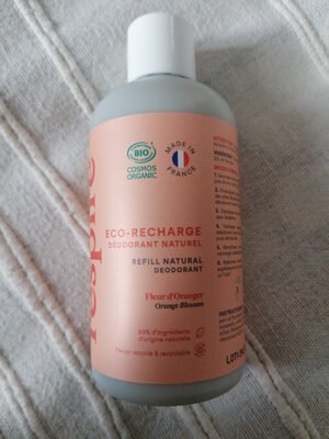 Respire Eco-Recharge Déodorant naturel fleur d’oranger