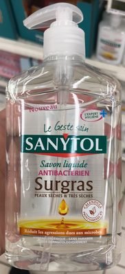 Sanytol Savon liquide antibactérien surgras