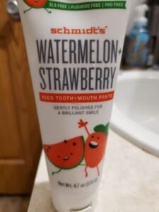 Schmidt’s toothpaste