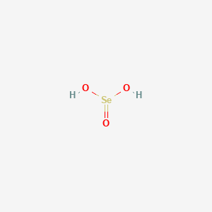 SELENIOUS ACID; HYDROGEN SELENITE; SELENIUM DIOXIDE, MONOHYDRATED