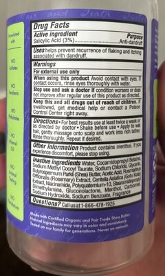Shea moisture Anti-Dandruff Shampoo