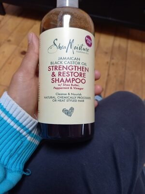 Shea moisture jamais annoncé black castor oil