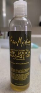 Shea Moisture Olive & Green Tea Bath, Body & Masśage Oil w/ Avocado