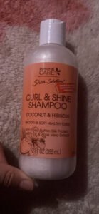 Shea Solutions Curl & Shine Shampoo