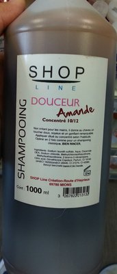 Shop Line Shampooing douceur amande
