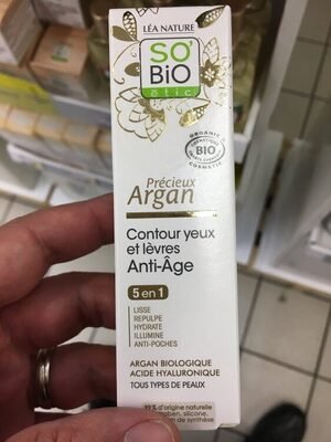 So Bio Etic Contour Yeux Et Lèvres Anti-âge Précieux Argan