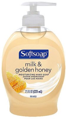 Softsoap Liquid Hand Soap Pump, Milk & Golden Honey