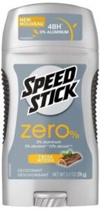 Speed Stick Speed Stick Zero Deodorant for Men, Fresh Woods