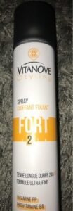 Spray coiffant fixant