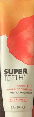 Super Teeth Probiotic mineral toothpaste