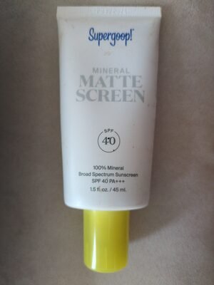 Supergoop!,supergoop mineral matte screen