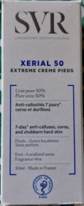 SVR Xerial 50 extrême crème pieds