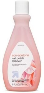 Target Non-acetone nail polish remover