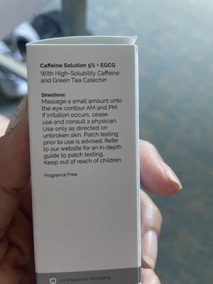 The Ordinary Caffeine Solution 5% + EGCG