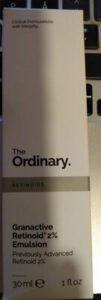 the ordinary granactive retinoid 2% emulsion