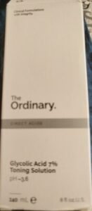 The Ordinary The Ordinary Glycolic Acid 7% Toning Solution (Solução tonificante de ácido glicólico 7%)