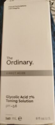 The Ordinary The Ordinary Glycolic Acid 7% Toning Solution (Solução tonificante de ácido glicólico 7%)