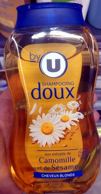 U Shampooing doux aux extraits de camomille et de sésame Cheveux blonds