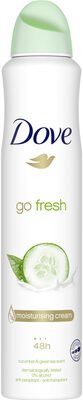 Unilever, Dove Dove Déodorant Femme Spray Anti Transpirant Go Fresh Concombre