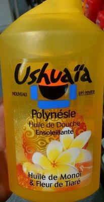 Ushuaïa Polynésie Huile de douche ensoleillante Huile de Monoï & Fleur de Tiaré