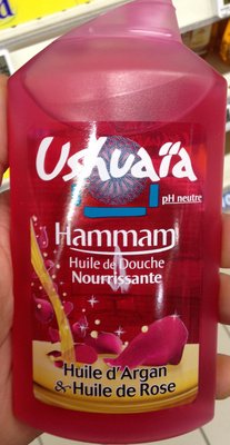 Ushuaia Huile de douche nourrissante hammam à l’huile d’Argan et à l’huile de rose