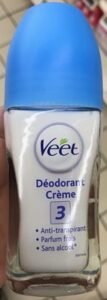 Veet Déodorant Crème 3