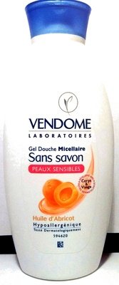 Vendome Gel Douche Micellaire Sans savon Peaux sensibles Huile d’Abricot