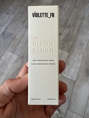 VIOLETTE_FR BISOU BLUSH BLUSH-CRÊME MAT AVEC PINCEAU