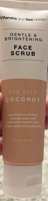 Vitamins and Sea beauty Sea Salt Coconut Face Scrub