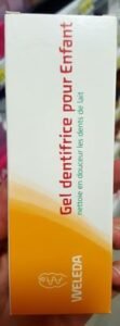 Weleda Gel dentifrice pour Enfant