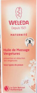Weleda Huile de massage vergetures