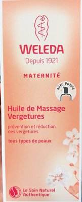 Weleda Huile de massage vergetures