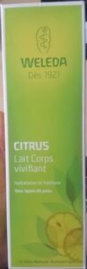 Weleda Lait corps vivifiant Citrus