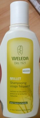 Weleda Shampooing usage fréquent Millet