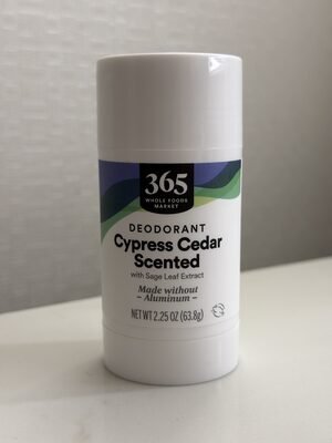 Whole Foods Cypress Cedar Scented Deodorant