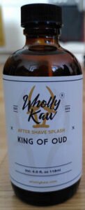 Wholly Kaw After Shave Splash King of Oud