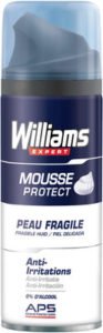 Williams Williams Mousse à Raser Homme Peau Fragile 200ml